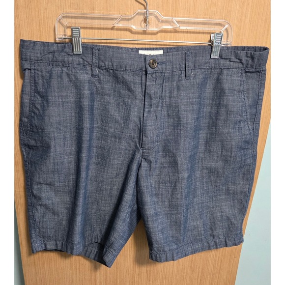 Goodfellow & Co Other - Goodfellow & Co Sz 38 Mens Every Wear Shorts Blue Chambray 100% Cotton 9 Inseam